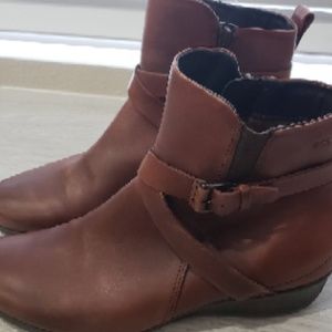 ECCO Leather Boots - Size 38